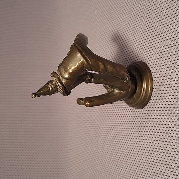 Small Brass Circus Clowns Performing Figures - Picture 3 of 11